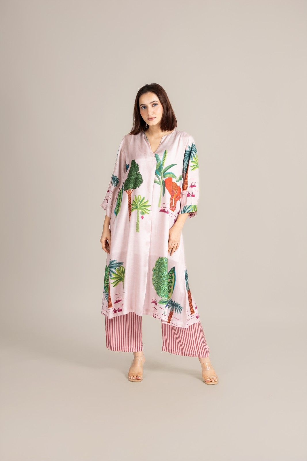Blush Veil Set
