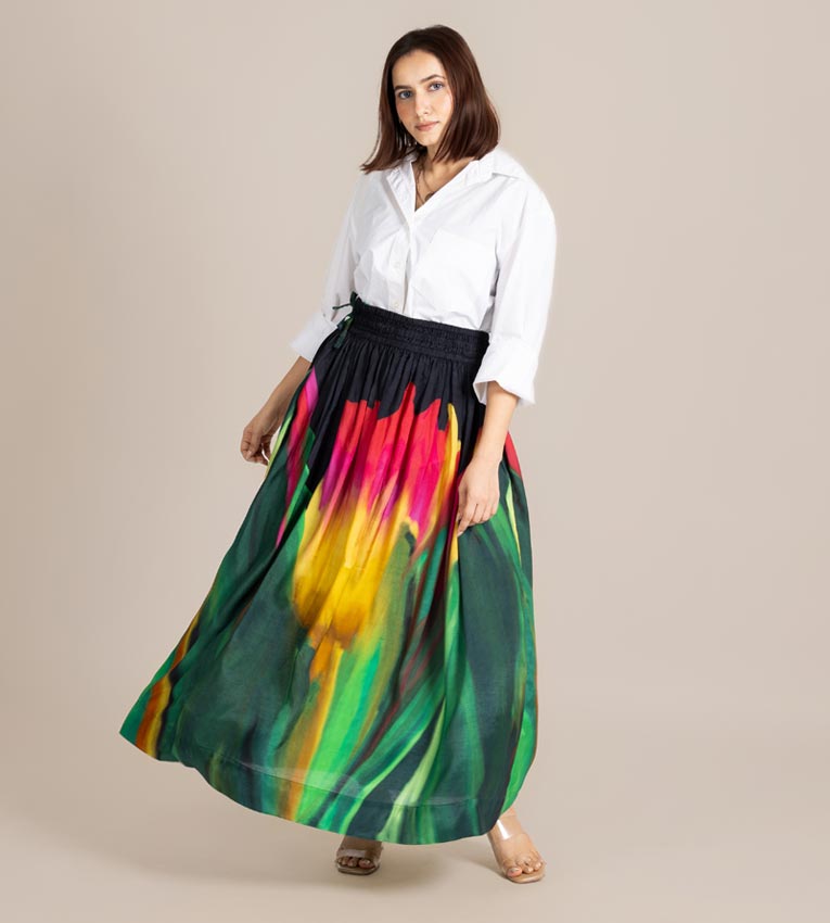 Painter Tulip Skirt