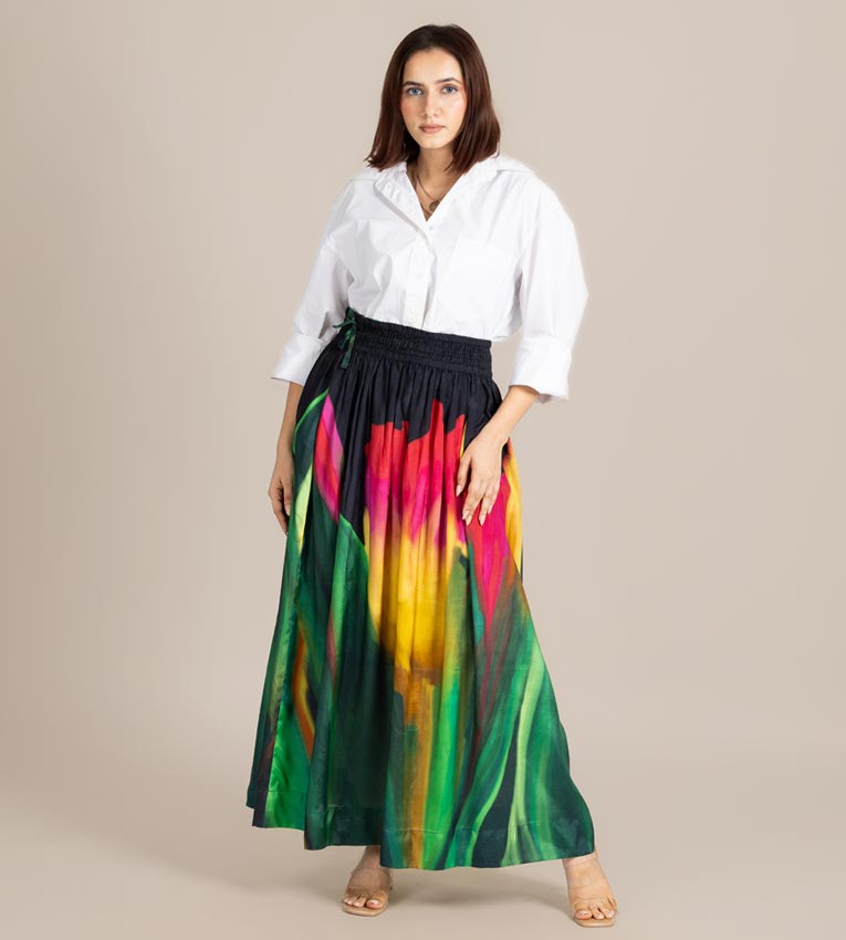 Painter Tulip Skirt