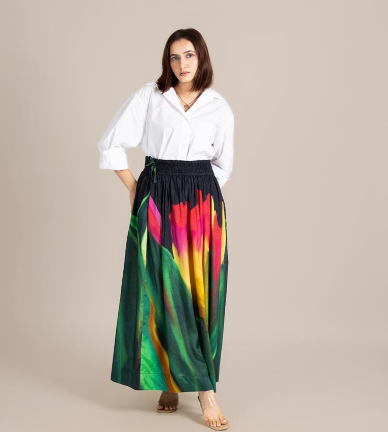 Painter Tulip Skirt