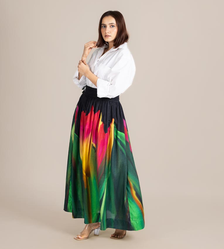 Painter Tulip Skirt