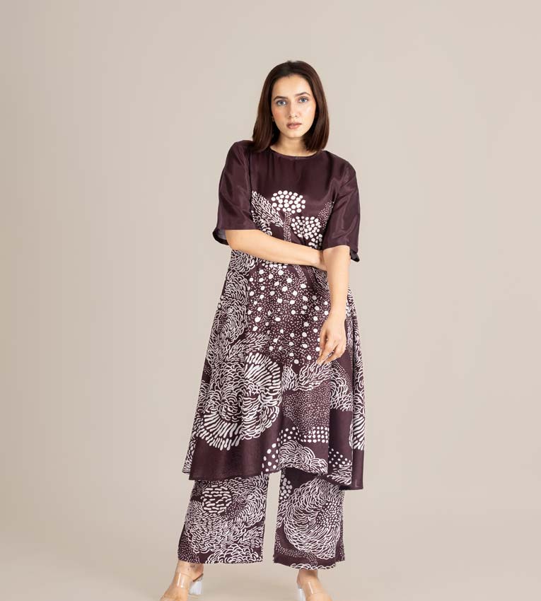 Maroon Mood Dot Set