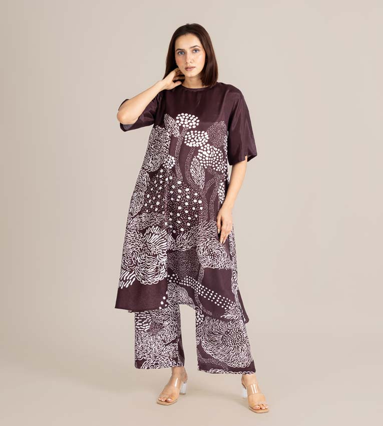 Maroon Mood Dot Set