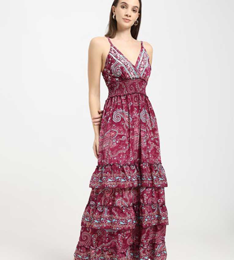 V Neck Boho